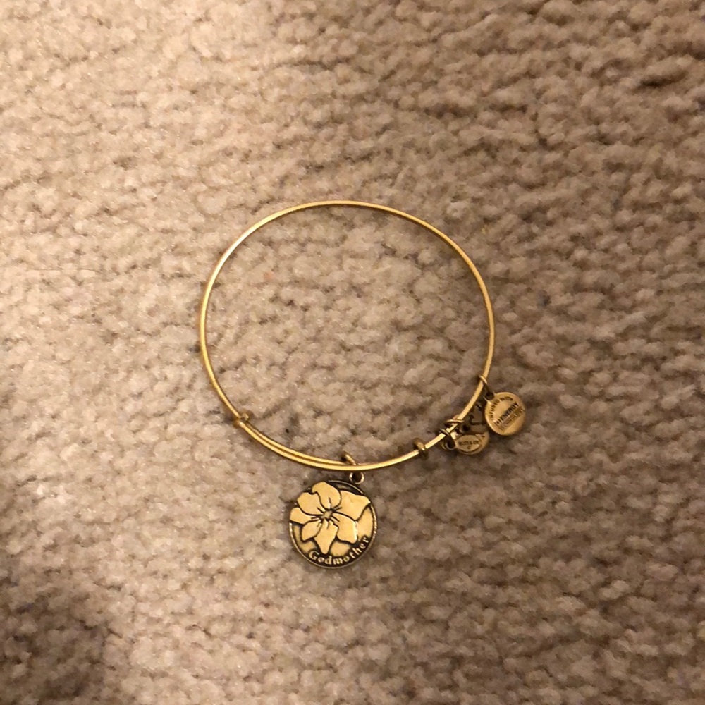 Alex and Ani gold Godmother Bracelet